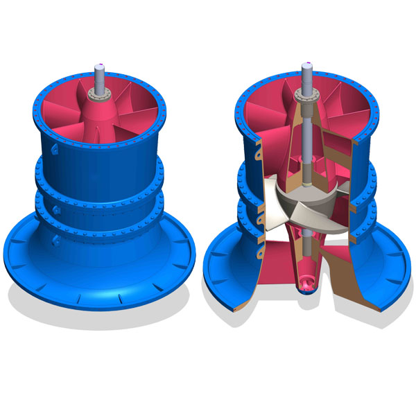 ZLB Axial(mixed) flow pump